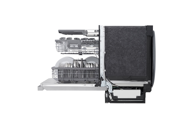 LG Lave-vaisselle intelligent avec  commandes sur le dessus et système QuadWash Pro<sup>MC</sup>, et technologie Dynamic Dry<sup>MC</sup>, LDPM6762S