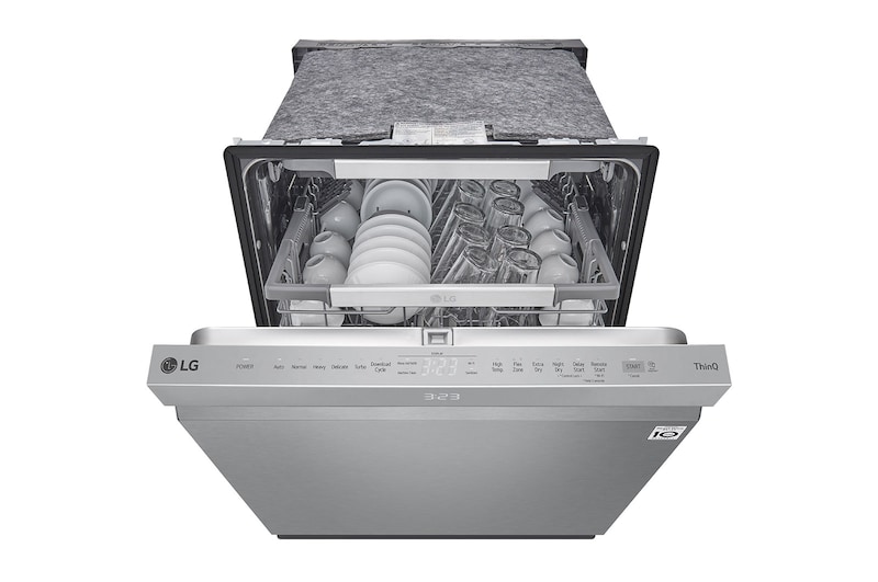 LG Lave-vaisselle intelligent avec  commandes sur le dessus et système QuadWash Pro<sup>MC</sup>, et technologie Dynamic Dry<sup>MC</sup>, LDPM6762S