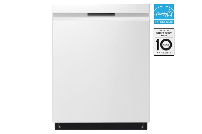 Vue avant de LG Lave vaisselle, Commandes sur le dessus LDPN4542W