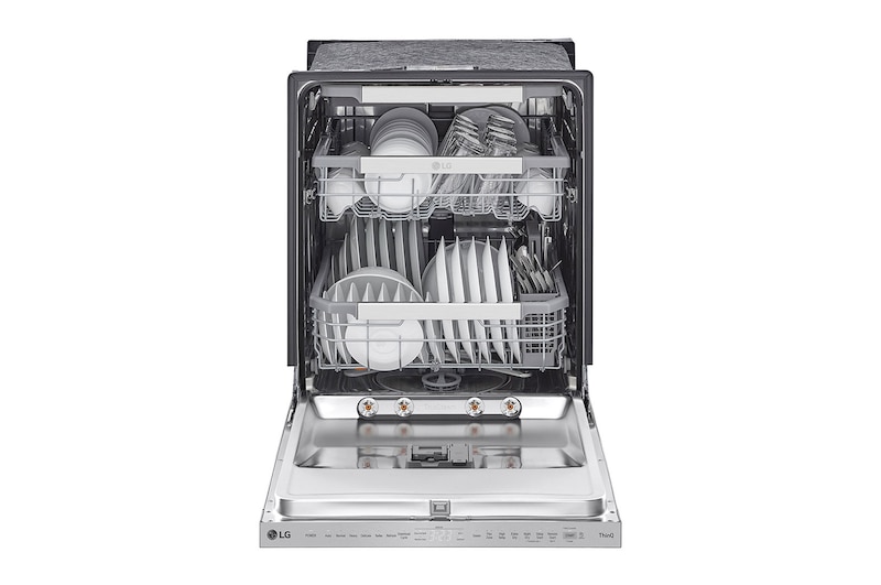 LG Lave-vaisselle intelligent avec  commandes sur le dessus et système QuadWash<sup>MC</sup> Pro, technologie TrueSteam<sup>MD</sup> et technologie Dynamic Dry<sup>MC</sup>, LDPS6762S