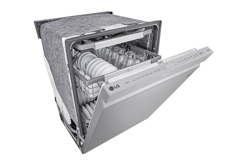 LG Lave-vaisselle intelligent avec  commandes sur le dessus et système QuadWash<sup>MC</sup> Pro, technologie TrueSteam<sup>MD</sup> et technologie Dynamic Dry<sup>MC</sup>, LDPS6762S