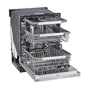 LG Lave-vaisselle intelligent avec  commandes sur le dessus et système QuadWash<sup>MC</sup> Pro, technologie TrueSteam<sup>MD</sup> et technologie Dynamic Dry<sup>MC</sup>, LDPS6762S