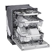 LG Lave-vaisselle intelligent avec  commandes sur le dessus et système QuadWash<sup>MC</sup> Pro, technologie TrueSteam<sup>MD</sup> et technologie Dynamic Dry<sup>MC</sup>, LDPS6762S