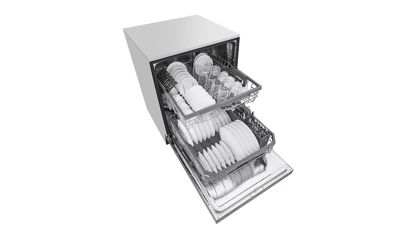 LG Lave-vaisselle à commande frontale avec QuadWash<sup>MC</sup> et EasyRack<sup>MC</sup> Plus, LDT5665BD