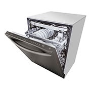 LG Lave-vaisselle à commande sur avec QuadWash®, connectivité Wi-Fi et 3e panier, LDT5678BD