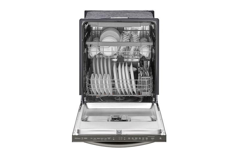 LG Lave-vaisselle à commande sur avec QuadWash®, connectivité Wi-Fi et 3e panier, LDT5678BD