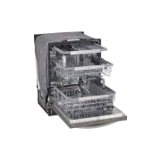 LG Bientôt en vente : Lave-vaisselle à commandes sur le dessus avec TrueSteam<sup>MD</sup> et système QuadWash<sup>MC</sup>, prenant en charge le Wi-Fi, LDT7808BD