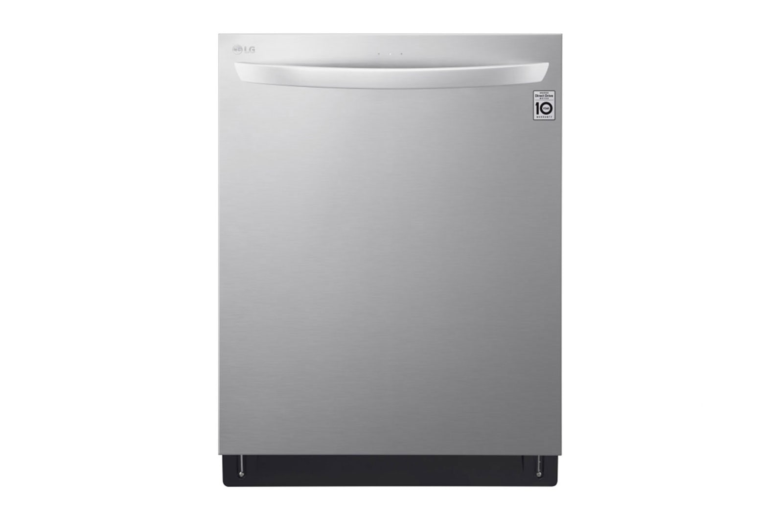 Vue avant de Lave-vaisselle QuadWash<sup>MD</sup> doté de la technologie TrueSteam ThinQ<sup>MD</sup> LDT7808SS