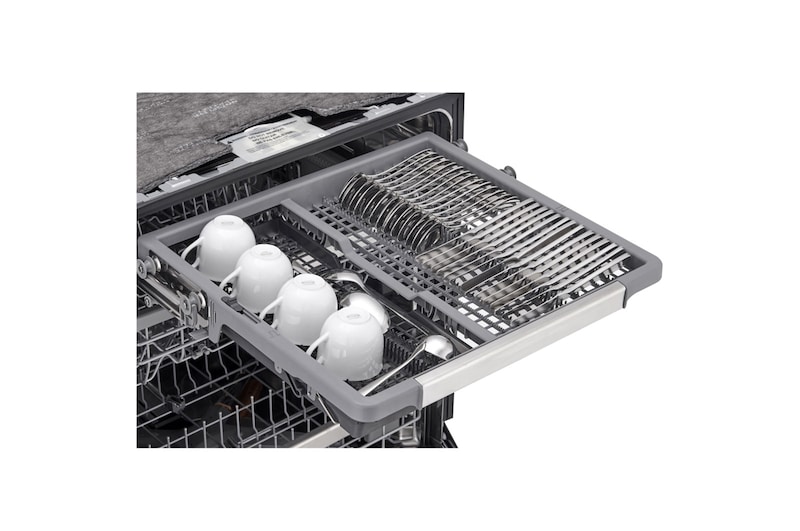 LG Lave-vaisselle QuadWash<sup>MD</sup> doté de la technologie TrueSteam ThinQ<sup>MD</sup>, LDT7808SS