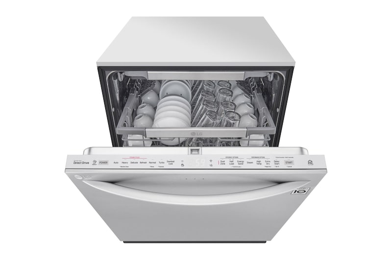 LG Lave-vaisselle QuadWash<sup>MD</sup> doté de la technologie TrueSteam ThinQ<sup>MD</sup>, LDT7808SS