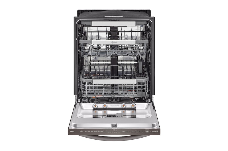 LG Lave-vaisselle intelligent avec lave et sèche en 1 heure, commandes sur le dessus et système QuadWash Pro<sup>MC</sup>, technologie TrueSteam<sup>MD</sup> et technologie Dynamic Dry<sup>MC</sup>, LDTH7972D