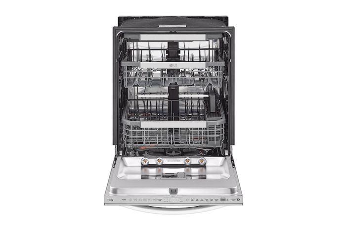 LG Lave-vaisselle intelligent avec lave et sèche en 1 heure, commandes sur le dessus et système QuadWash Pro<sup>MD</sup>, technologie TrueSteam<sup>MD</sup> et technologie Dynamic Dry<sup>MC</sup>, LDTH7972S