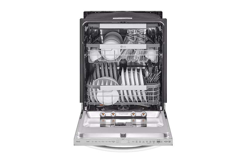 LG Lave-vaisselle intelligent avec lave et sèche en 1 heure, commandes sur le dessus et système QuadWash Pro<sup>MD</sup>, technologie TrueSteam<sup>MD</sup> et technologie Dynamic Dry<sup>MC</sup>, LDTH7972S