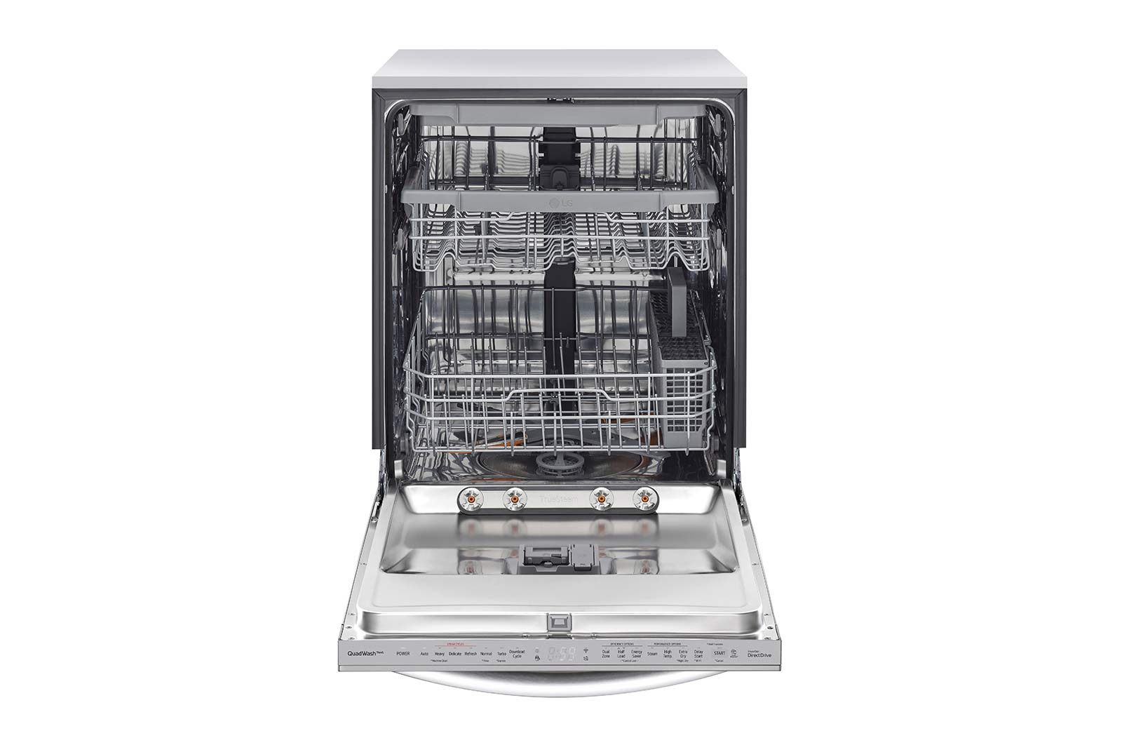 LG Lave-vaisselle à commandes sur le dessus doté du Wi-Fi, du système TrueSteam<sup>MD</sup> et d’un 3e panier, LDTS5552S