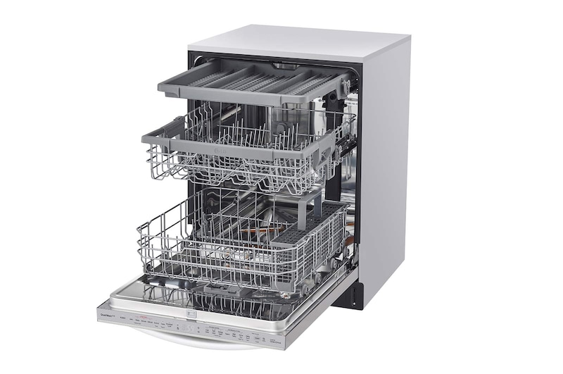 LG Lave-vaisselle à commandes sur le dessus doté du Wi-Fi, du système TrueSteam<sup>MD</sup> et d’un 3e panier, LDTS5552S