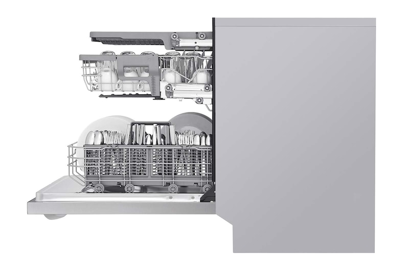 LG Lave-vaisselle à commandes sur le dessus doté du Wi-Fi, du système TrueSteam<sup>MD</sup> et d’un 3e panier, LDTS5552S