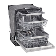 LG Lave-vaisselle LG STUDIO à vapeur et à commandes supérieures avec technologie QuadWash<sup>MC</sup>, LSDT9908SS