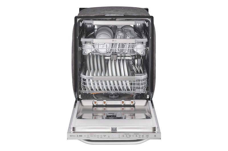 LG Lave-vaisselle LG STUDIO à vapeur et à commandes supérieures avec technologie QuadWash<sup>MC</sup>, LSDT9908ST