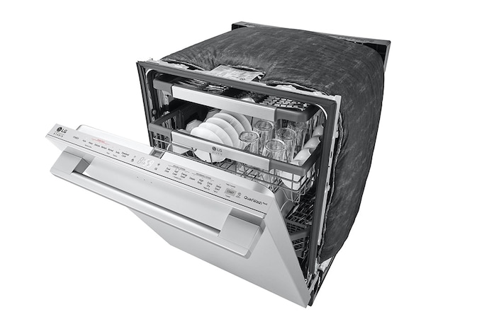 LG Lave-vaisselle intelligent avec commandes sur le dessus de LG STUDIO avec lavage et séchage en 1 heure, SDWB24S3