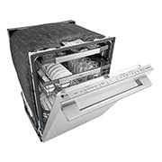 LG Lave-vaisselle intelligent avec commandes sur le dessus de LG STUDIO avec lavage et séchage en 1 heure, QuadWash Pro<sup>MC</sup>, TrueSteam<sup>MD</sup> et Dynamic Heat Dry<sup>MC</sup>, SDWB24S3