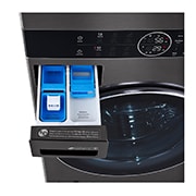 LG Laveuse de 5,2 pi³ et sécheuse de 7,2 pi³ WashTower<sup>MC</sup> à thermopompe sans évent à chargement frontal de LG à unité simple, WKHC202HBA