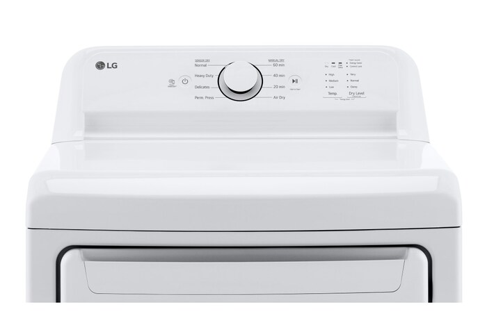LG Sécheuse électrique à très grande capacité de 7,3 pi3 homologuée ENERGY STAR<sup>MD</sup>, DLE6100W