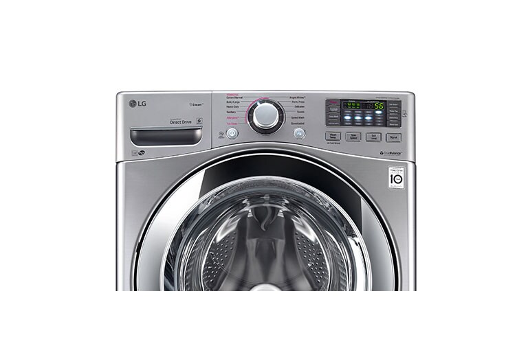 LG Ensemble TWINWash<sup>MC</sup> de LG d‘une capacité de 6,3 pi³ avec laveuse SideKick<sup>MC</sup> et sécheuse électrique de LG, WM3670HVA_WD100CV_DLEX3370V_WDP4V