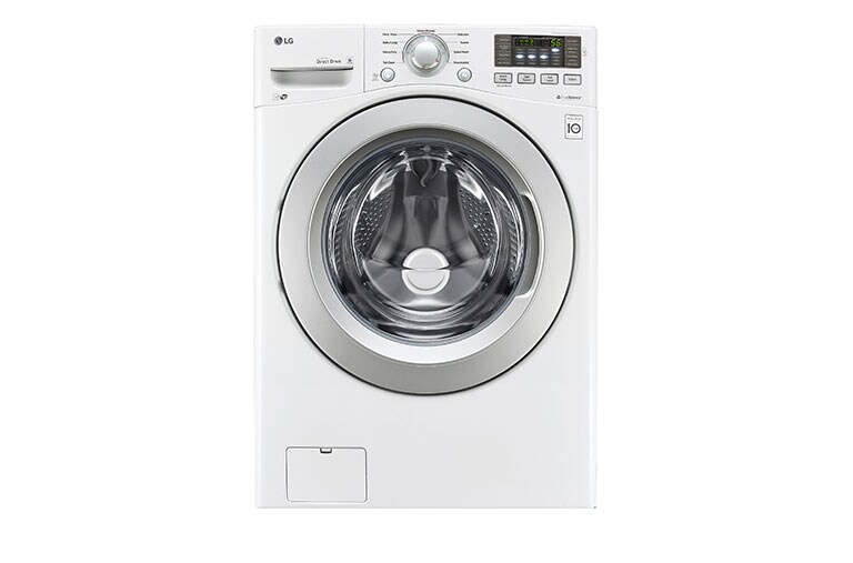 LG Ensemble TWINWash<sup>MC</sup> de LG d‘une capacité de 6,3 pi³ avec laveuse SideKick<sup>MC</sup> et sécheuse électrique de LG, WM3270CW_WD100CW