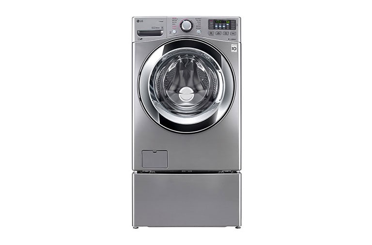 LG Ensemble TWINWashMC de LG d‘une capacité de 6,3 pi³ avec laveuse SideKickMC de LG, WM3670HVA_WD100CV