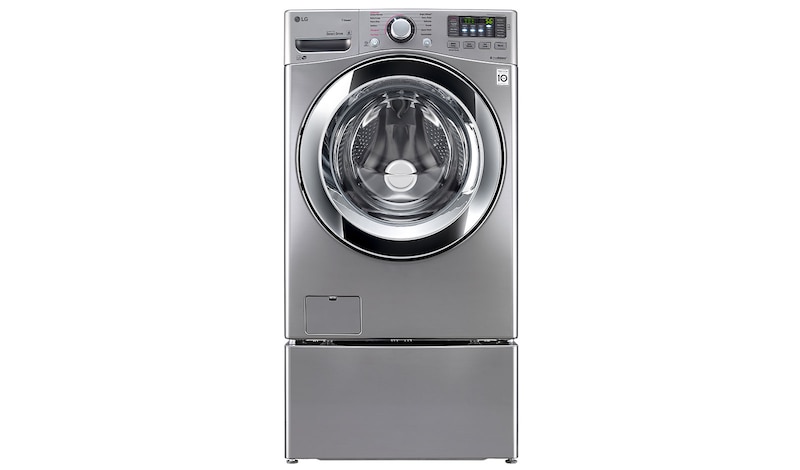 LG Ensemble TWINWashMC de LG d‘une capacité de 6,3 pi³ avec laveuse SideKickMC de LG, WM3670HVA_WD100CV