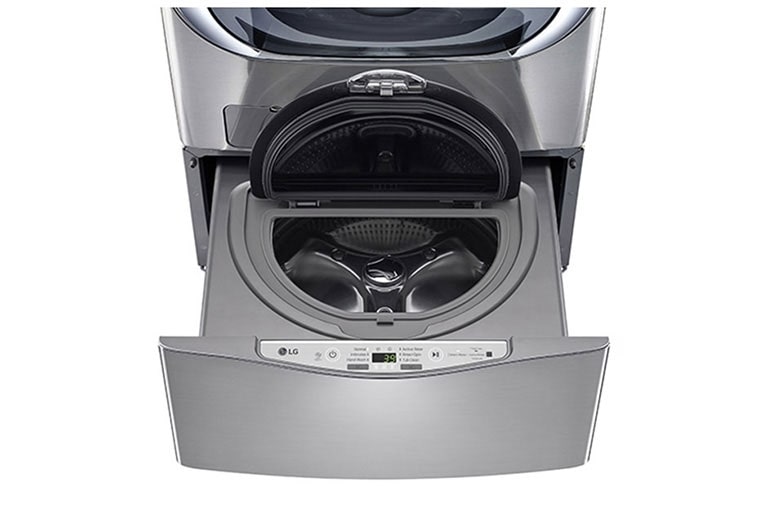 LG Ensemble TWINWashMC de LG d‘une capacité de 6,3 pi³ avec laveuse SideKickMC de LG, WM3670HVA_WD100CV