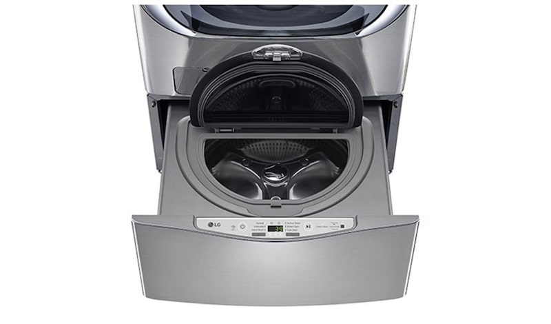 LG Ensemble TWINWashMC de LG d‘une capacité de 6,3 pi³ avec laveuse SideKickMC de LG, WM3670HVA_WD100CV