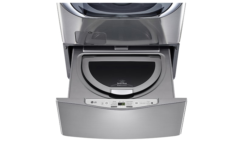 LG Ensemble TWINWashMC de LG d‘une capacité de 6,3 pi³ avec laveuse SideKickMC de LG, WM3670HVA_WD100CV