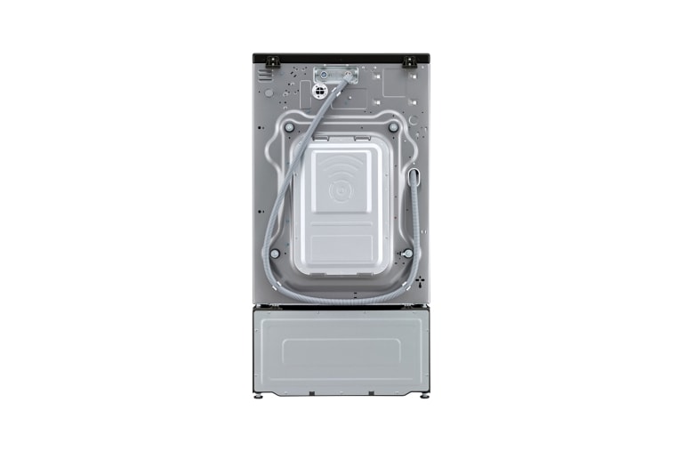 LG Ensemble TWINWash<sup>MC</sup> de LG d‘une capacité de 6,3 pi³ avec laveuse Piédestal de LG, WM4370HKA_WD100CK
