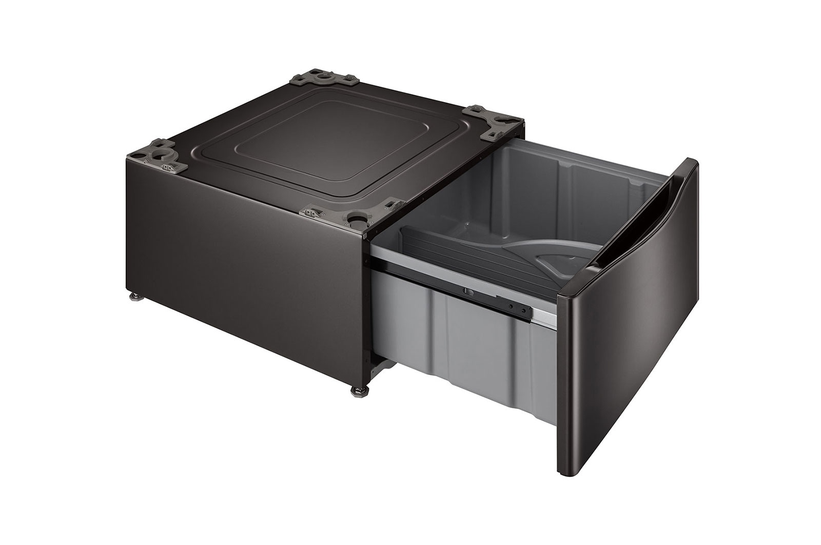 LG Piédestal de laveuse – Acier de Graphite, WDP4B