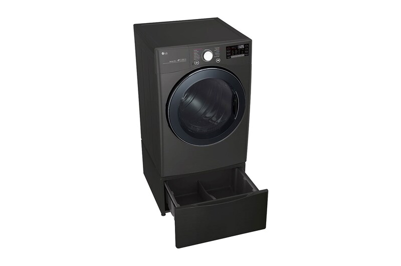 LG Piédestal de laveuse – Acier de Graphite, WDP4B