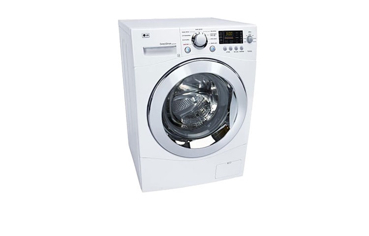 LG 2,7 pi 3 Laveuse à Chargement Frontal en Blanc, WM1355HW