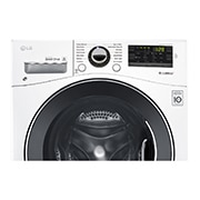 LG Laveuse compacte de 24 po à chargement frontal avec NFC Tag On, d’une capacité de 2,6 pi³, WM1388HW