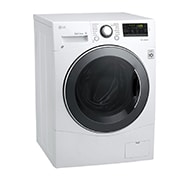 LG Laveuse compacte de 24 po à chargement frontal avec NFC Tag On, d’une capacité de 2,6 pi³, WM1388HW