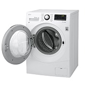 LG Laveuse compacte de 24 po à chargement frontal avec NFC Tag On, d’une capacité de 2,6 pi³, WM1388HW