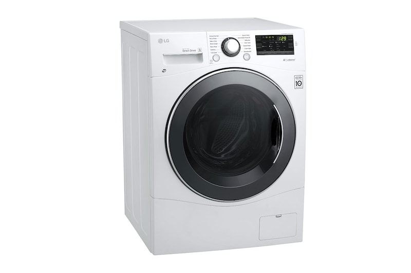 LG Laveuse compacte de 24 po à chargement frontal avec NFC Tag On, d’une capacité de 2,6 pi³, WM1388HW