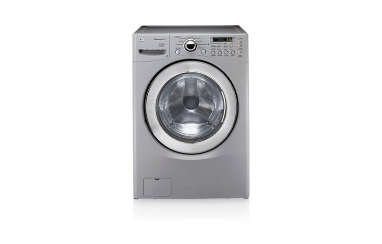 Vue avant de Laveuse à vapeur SteamWasher™ à chargement frontal avec cycle Allergiene WM2487HSMA