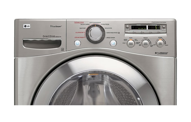 LG Nouvelle laveuse à vapeur SteamWasherMC de LG (4,2 pi3), WM2501HVA