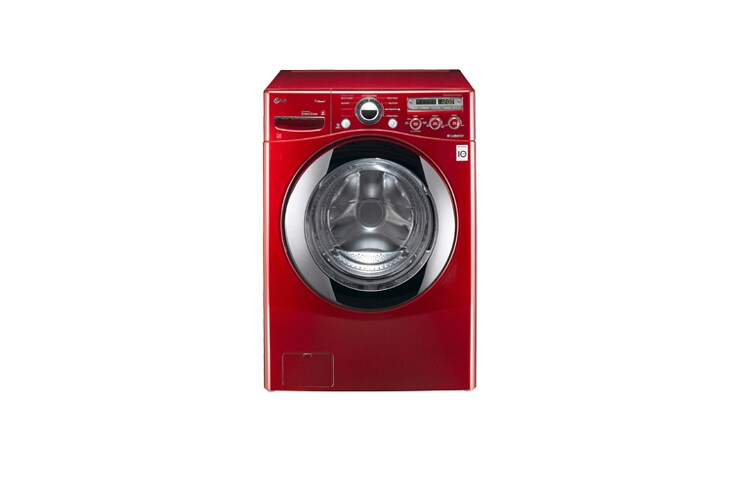 Vue avant de Laveuse à vapeur SteamWasher à grande capacité de 4,1 pi 3 avec technologie 6Motion WM2650HRA