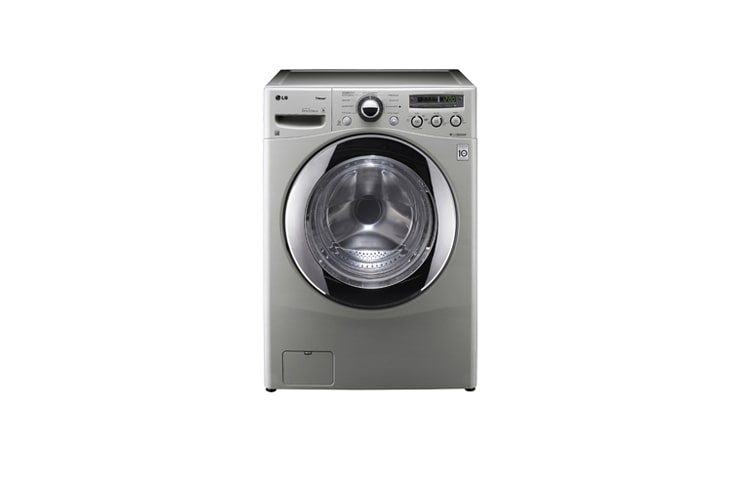 Vue avant de Laveuse à vapeur SteamWasher à grande capacité de 4,1 pi 3 avec technologie 6Motion WM2650HVA