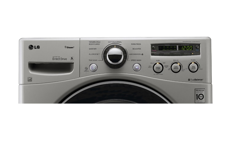 LG Laveuse à vapeur SteamWasher à grande capacité de 4,1 pi 3 avec technologie 6Motion, WM2650HVA