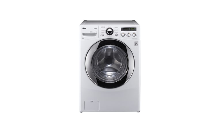Vue avant de Laveuse à vapeur SteamWasher à grande capacité de 4,1 pi 3 avec technologie 6Motion WM2650HWA