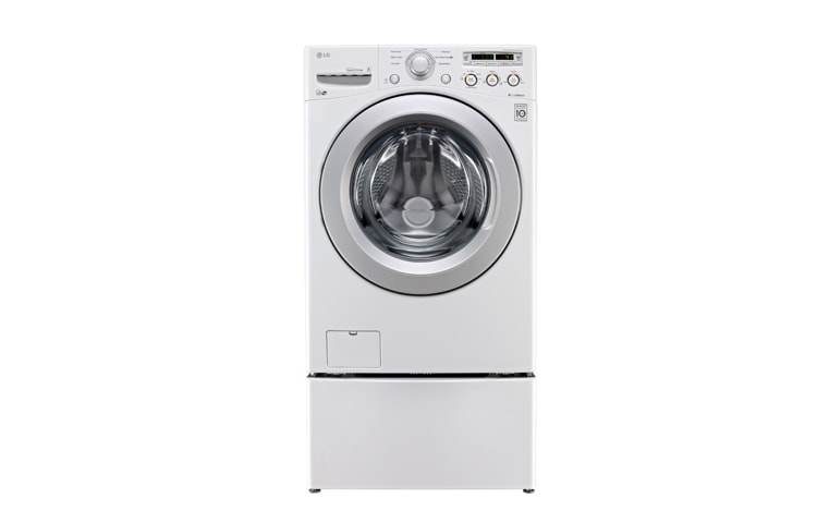 LG Laveuse à chargement frontal à super grande capacité de 4,6 pi 3 avec la technologie 6Motion MC , WM3050CW