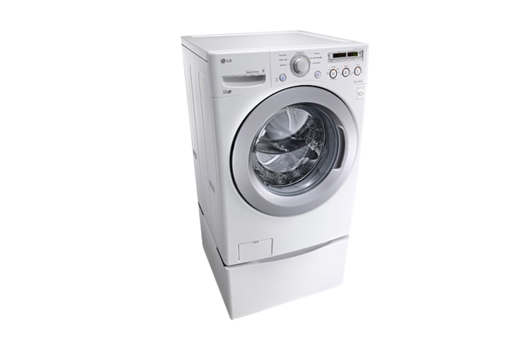 LG Laveuse à chargement frontal à super grande capacité de 4,6 pi 3 avec la technologie 6Motion MC , WM3050CW