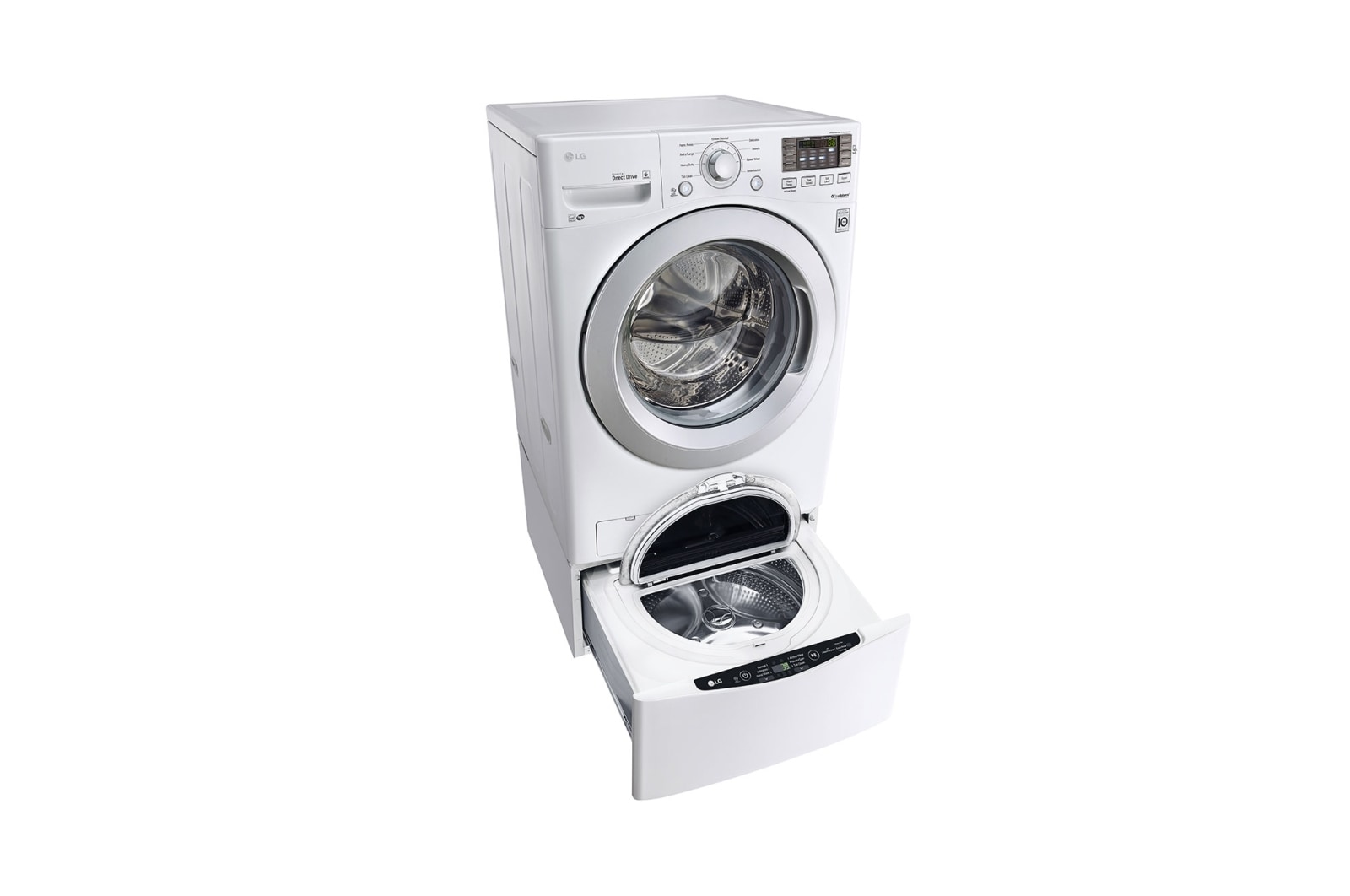 LG Laveuse à super grande capacité de 5,2 pi3 dotée de la technologie 6MotionMC, WM3270CW